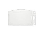 Billede af Låsbar ID-kortholder / bæreetui hård plast Premium (vandret / horisontal / landscape). 60270281
