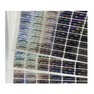 Billede af Holografisk klistermærke sikkerhedsmærke med serienummering tamper proof / VOID / AUTHENTIC. 80102039