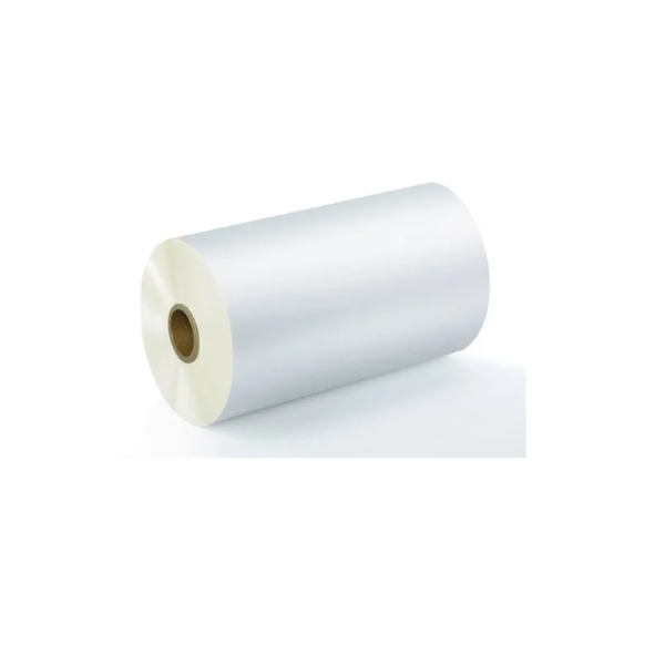 Picture of 75 micron / my 230 mm Wide x 200 Meters with 58 mm / 2 1/4" core Laminating Film Roll Glossy / blank / clear hot lamination 1 piece. 60271110